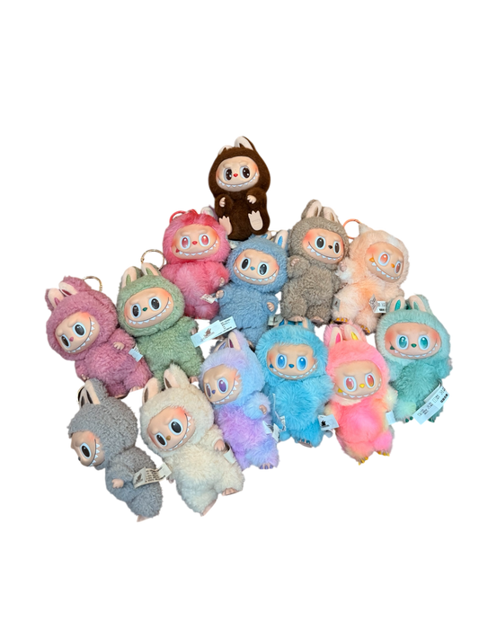 Pop Mart Labubu The Monsters Big into Energy & Macaroon Series Vinyl Plush Pendant Open Box Single