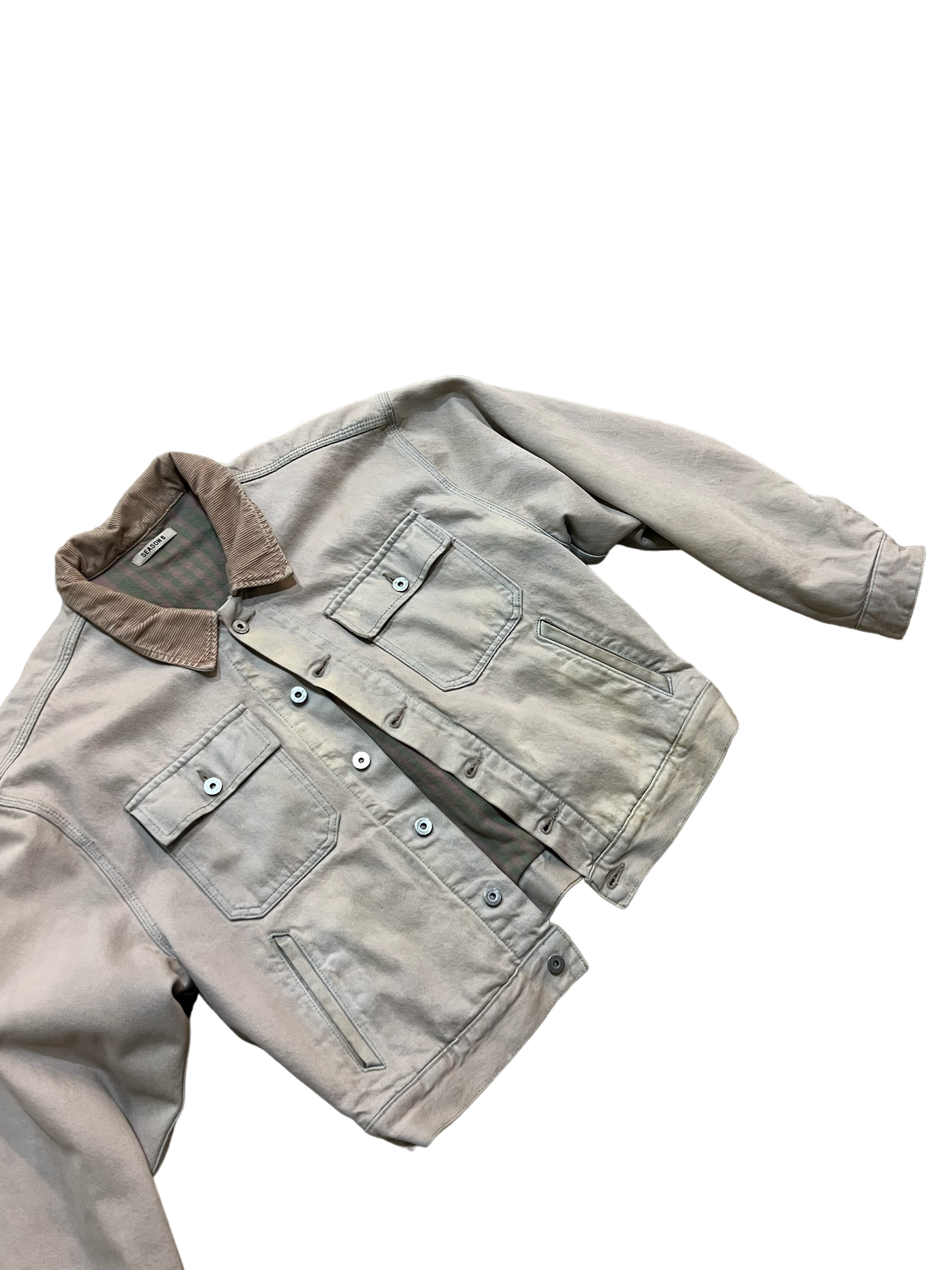 YZY Season 6 Flannel Lined Jacket Sample