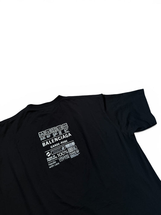 Balenciaga Label Logo Tee