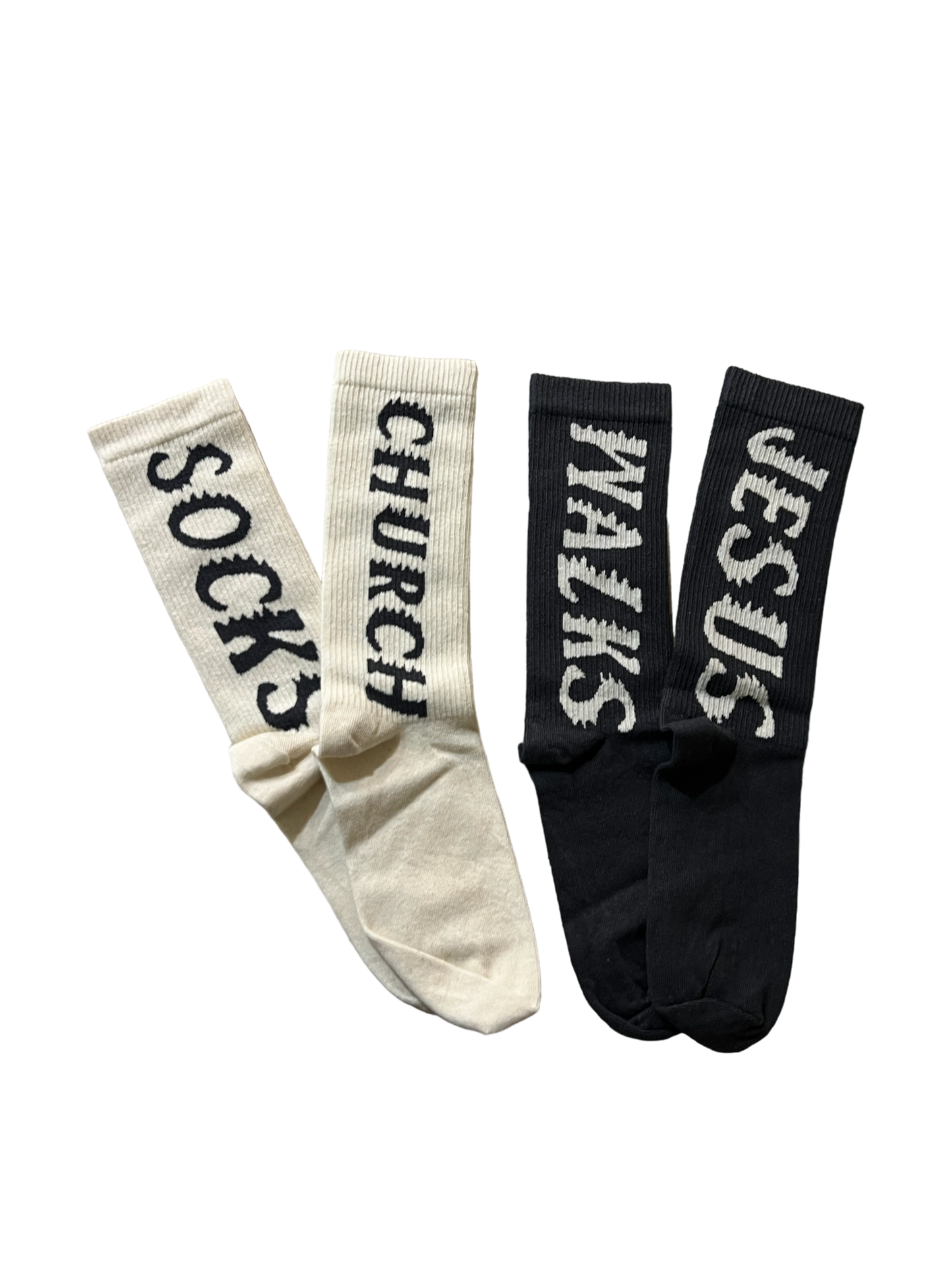 YZY Jesus Walks Socks (2 Pack)
Bone Soot