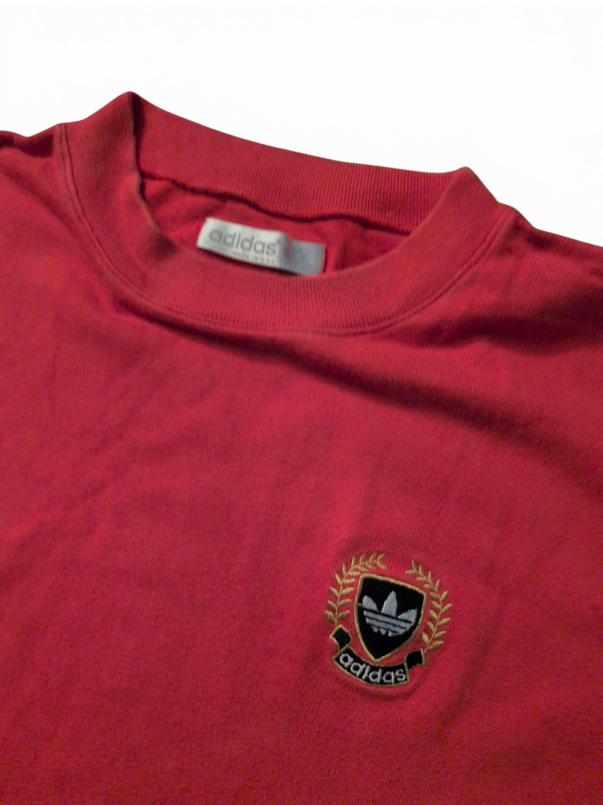 Vintage Adidas Crest Tee YZY Season Reference