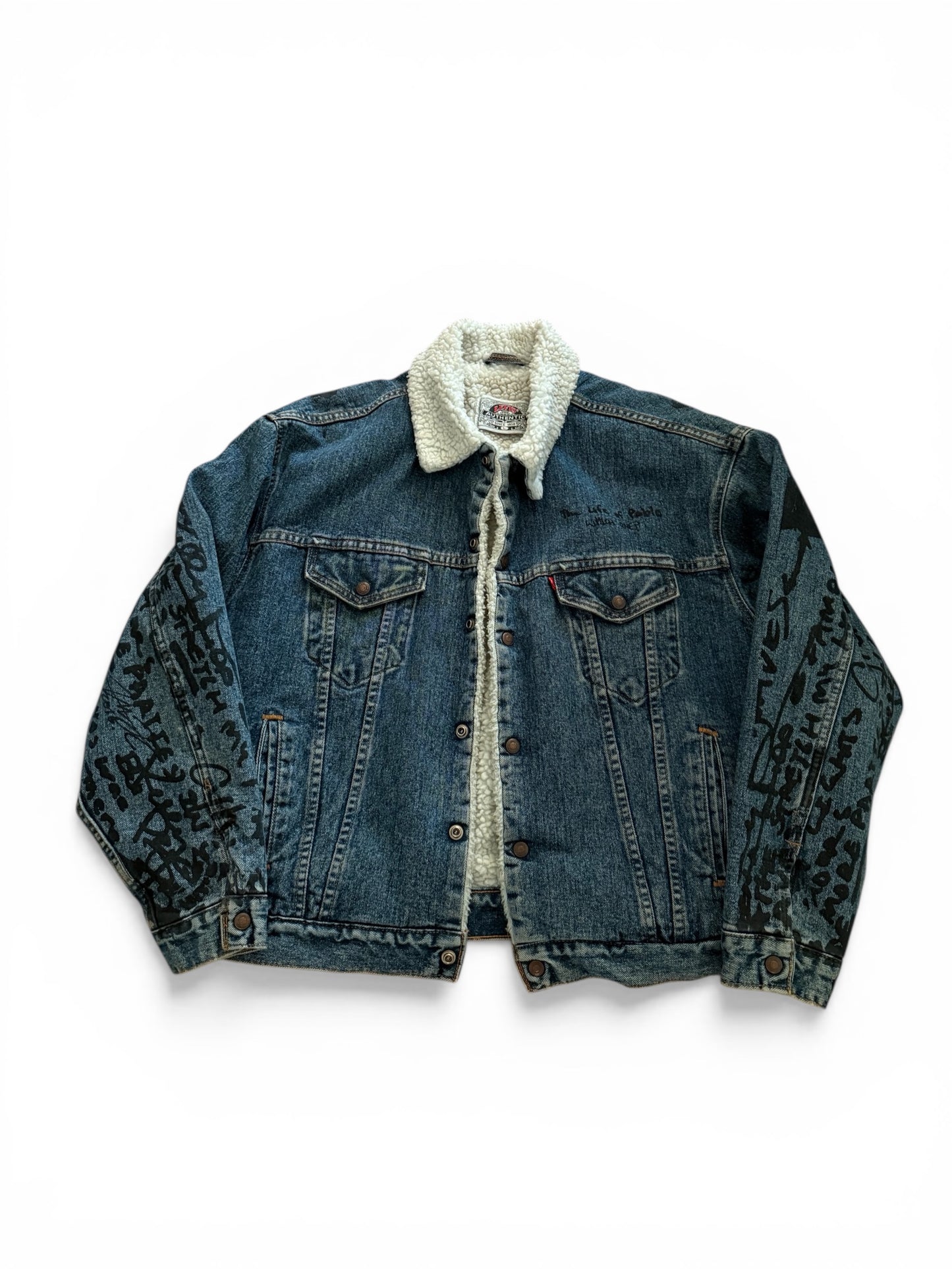 YZY TLOP Notepad Vintage Levis Shepra Jacket