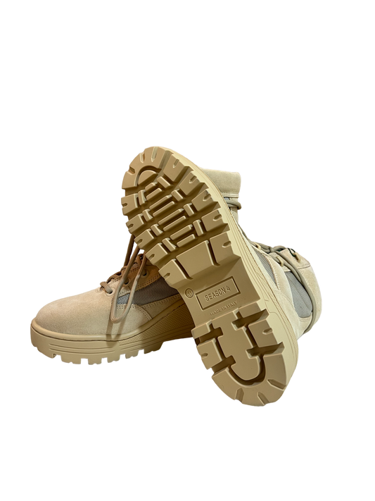 YZY Season 4 Combat Boot Sand