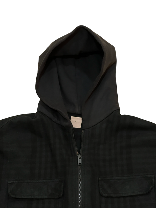 YZY Season 5 Hooded Flannel Jacket