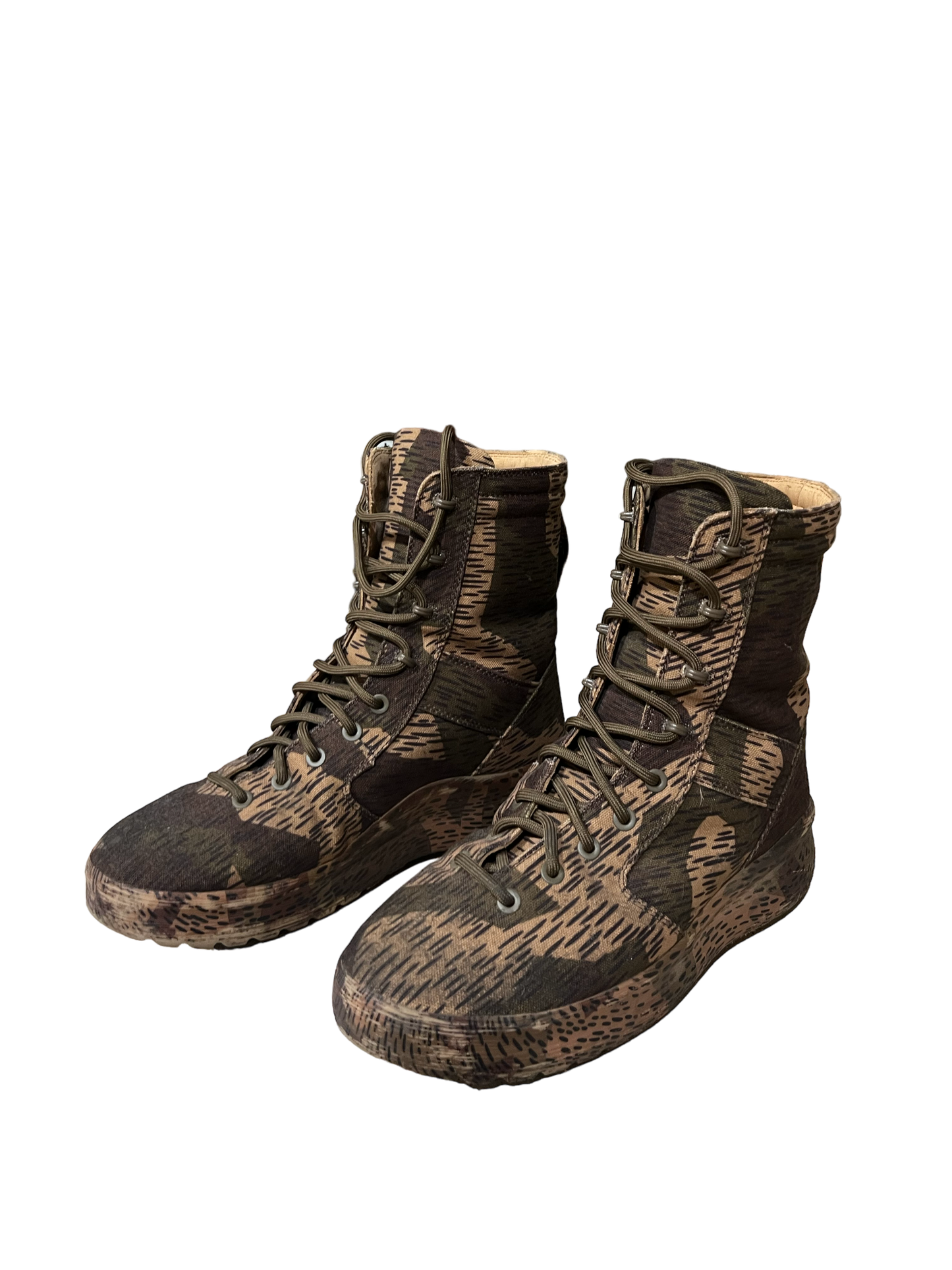 YZY Season 6 Splinter Camo Boots