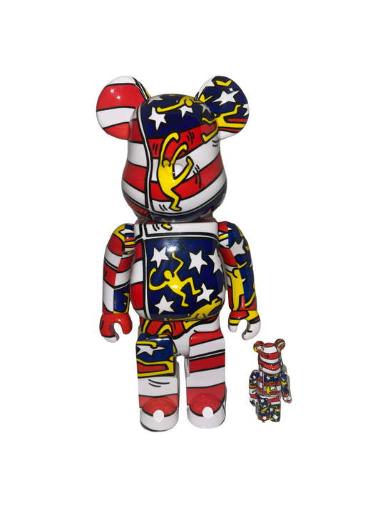 400% BearBrick Keith Haring (America)