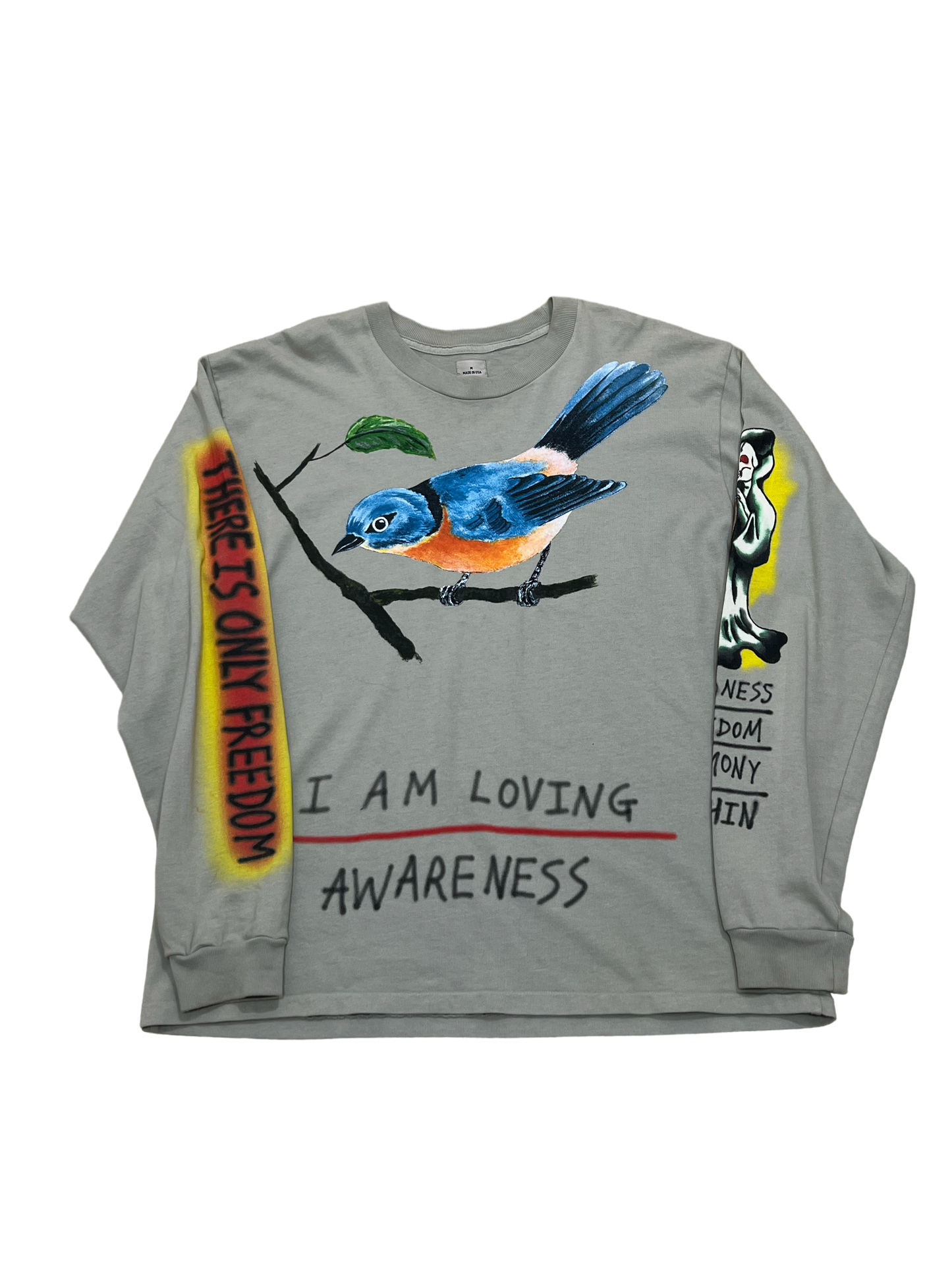 YZY Wes Lang Bird L/S Tee